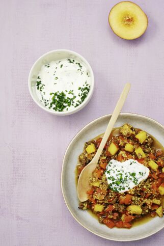 Quinoa-Hackfleisch-Topf Quinoa-Hackfleisch-Topf