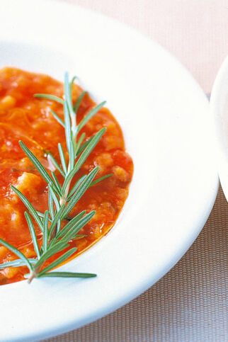 Tomaten-Brotsuppe Tomaten-Brotsuppe