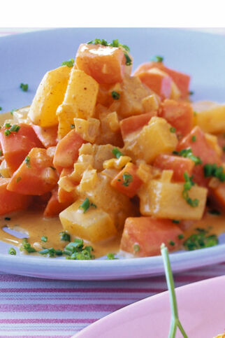 Steckrüben-Möhren-Curry Steckrüben-Möhren-Curry