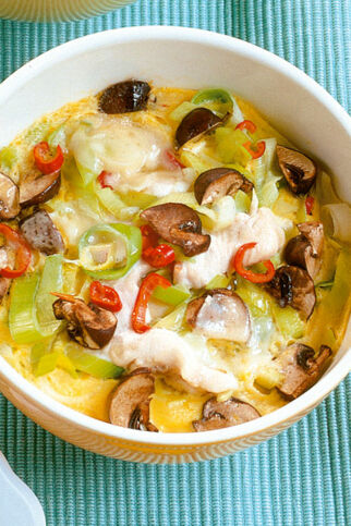 Lauch-Putenbrust-Auflauf Lauch-Putenbrust-Auflauf