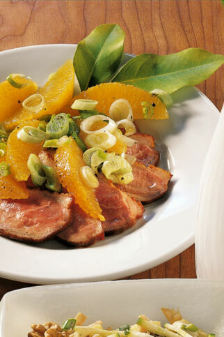 Entenbrust-Orangen-Salat Entenbrust-Orangen-Salat