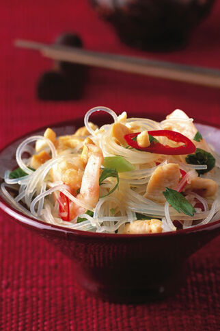 Scharfer Glasnudelsalat Scharfer Glasnudelsalat