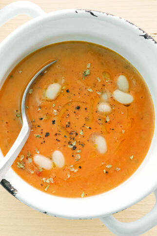 Bohnen-Tomaten-Suppe Bohnen-Tomaten-Suppe