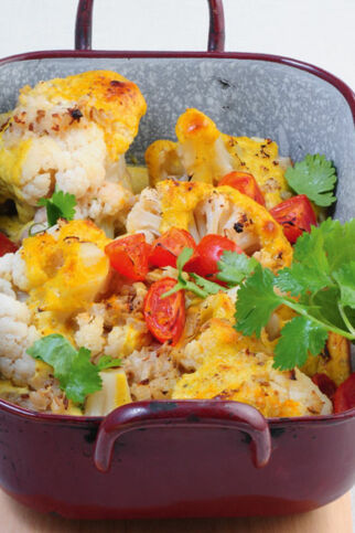 Indisches Blumenkohlgratin Indisches Blumenkohlgratin