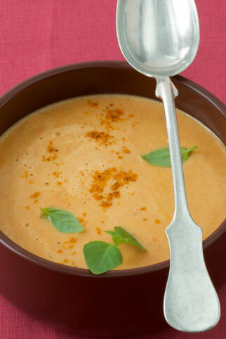 Rote-Linsen-Kokos-Suppe Rote-Linsen-Kokos-Suppe