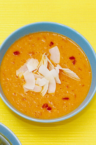 Tomaten-Kokos-Suppe Tomaten-Kokos-Suppe