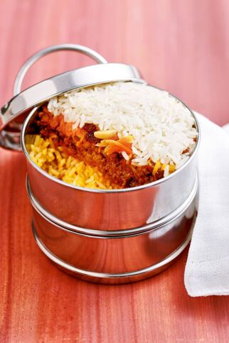 Orientalischer Möhren-Reis-Topf Orientalischer Möhren-Reis-Topf