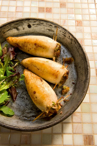 Gefüllte Tintenfische Gefüllte Tintenfische