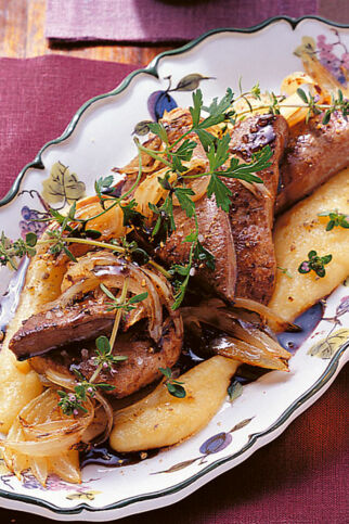 Leber in Balsamicosauce Leber in Balsamicosauce
