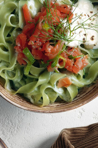 Räucherlachs-Tatar Räucherlachs-Tatar