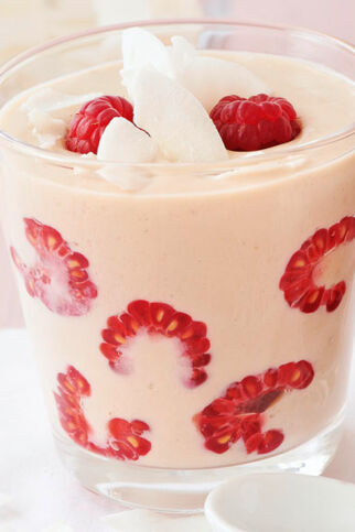 Fruchtige Tofu-Kokos-Creme Fruchtige Tofu-Kokos-Creme