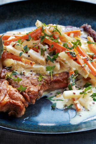 Rostbraten auf ungarische Art Rostbraten auf ungarische Art