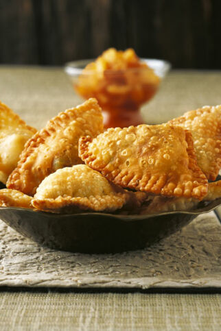 Gefüllte Teigtaschen Gefüllte Teigtaschen