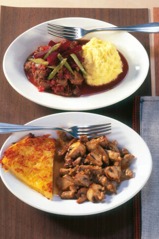 Filetgulasch »Stroganoff« Filetgulasch »Stroganoff«