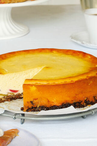 Einfacher Käsekuchen Einfacher Käsekuchen