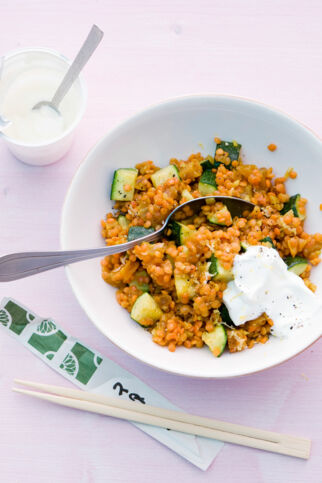 Linsen-Dal mit Aprikosen Linsen-Dal mit Aprikosen