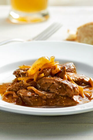 Saure Kalbsleber Saure Kalbsleber