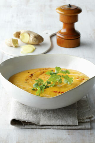 Süßkartoffel-Zitronengras-Suppe Süßkartoffel-Zitronengras-Suppe