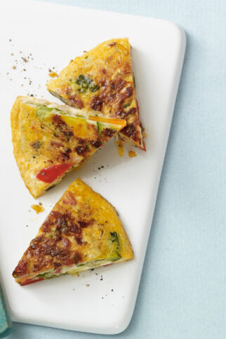 Bunte Gemüse-Frittata Bunte Gemüse-Frittata
