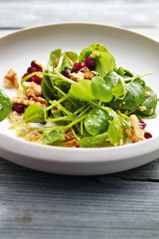 Portulaksalat mit Granatapfel Portulaksalat mit Granatapfel