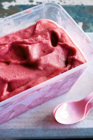 Pflaumensorbet Pflaumensorbet