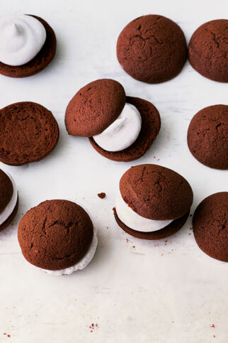 Schoko-Marshmallow-Whoopies Schoko-Marshmallow-Whoopies