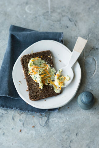 Kartoffel-Sellerie-Möhre-Aufstrich Kartoffel-Sellerie-Möhre-Aufstrich