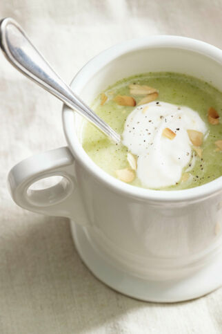 Brokkolicremesuppe Brokkolicremesuppe