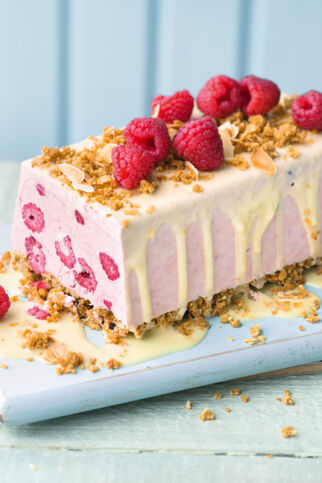 Himbeer-Eistorte Himbeer-Eistorte