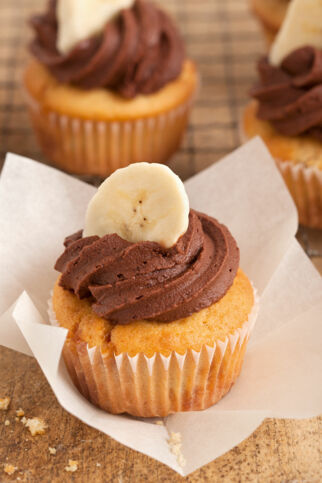 Banoffee-Schoko-Cupcakes Banoffee-Schoko-Cupcakes