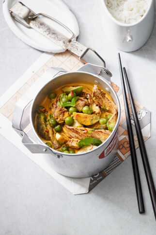 Rotes Rindfleisch-Curry Rotes Rindfleisch-Curry