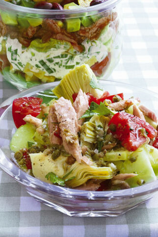 Artischocken-Tunfisch-Salat Artischocken-Tunfisch-Salat