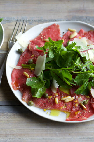 Carpaccio mit Rinderfilet Carpaccio mit Rinderfilet