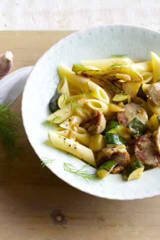 Salsiccia-Pasta mit Fenchel Salsiccia-Pasta mit Fenchel