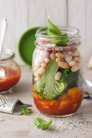 Tomatensuppe mit Brokkoli Tomatensuppe mit Brokkoli