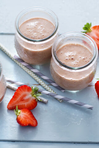 Erdbeer-Avocado-Smoothie Erdbeer-Avocado-Smoothie