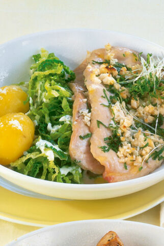 Putenbrust mit Kräutern Putenbrust mit Kräutern