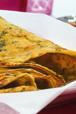 Mungbohnen-Pfannkuchen Mungbohnen-Pfannkuchen