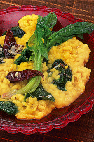 Dal mit Spinat Dal mit Spinat