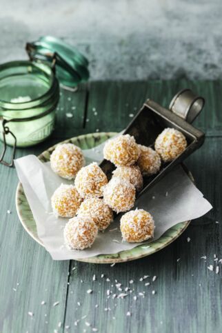 Kurkuma-Energiekugeln Kurkuma-Energiekugeln