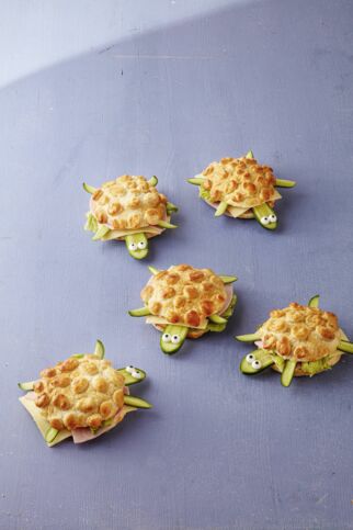 Schildkrötenbrötchen Schildkrötenbrötchen