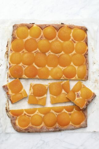 Blitz-Blechkuchen mit Obst Blitz-Blechkuchen mit Obst