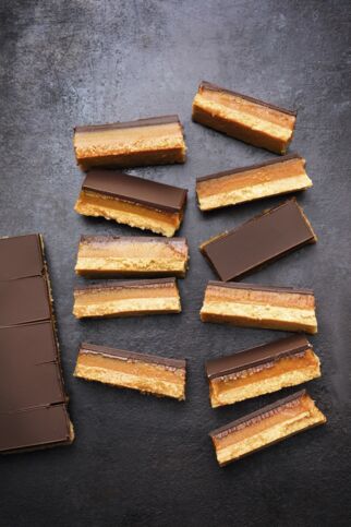 Erdnussbutter-Riegel Erdnussbutter-Riegel