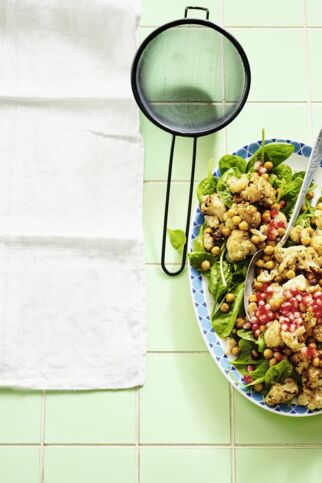 Gerösteter Blumenkohlsalat Gerösteter Blumenkohlsalat