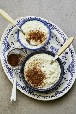 Ziegenmilchreis mit Zimt Ziegenmilchreis mit Zimt