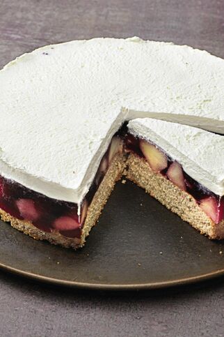 Glühwein-Apfel-Torte Glühwein-Apfel-Torte