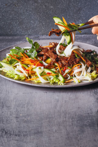 Vietnamesicher Nudelsalat Vietnamesicher Nudelsalat