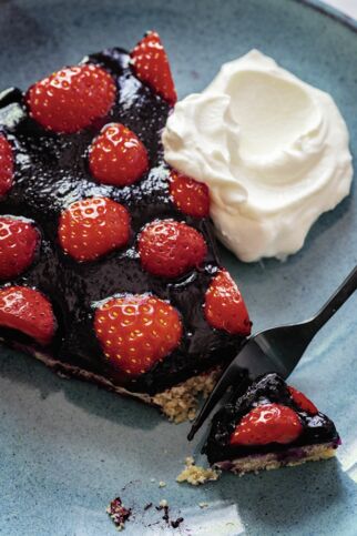 Low-Carb-Erdbeerkuchen Low-Carb-Erdbeerkuchen