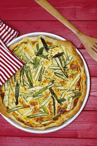 Spargelquiche Spargelquiche