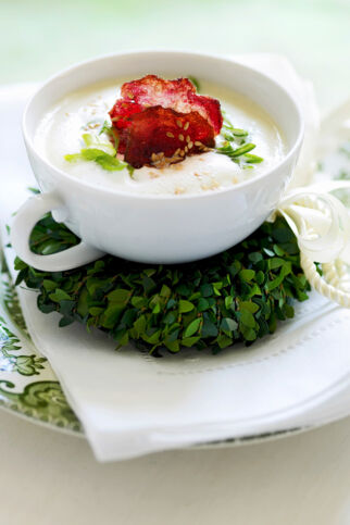 Topinambur-Süppchen Topinambur-Süppchen